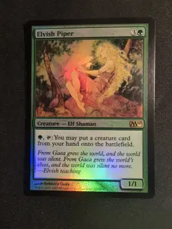 Elvish Piper Core Set 2010 (M10) Foil - Image 1