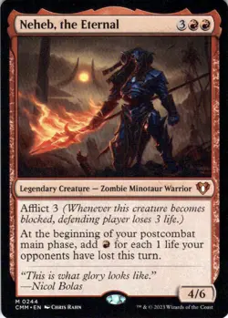 MTG Neheb, the Eternal (244) | NM | Commander Masters {CMM} - Image 1