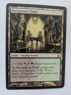 Overgrown Tomb Ravnica MTG NM Free shipping with tracking - Image 1