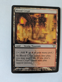Blood Crypt Dissension MTG NM Free shipping with tracking - Image 1
