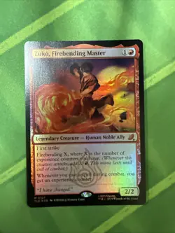 Zuko, Firebending Master - Foil Avatar MTG - Image 1