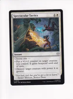 MAGIC THE GATHERING MTG MARVEL'S SPIDER-MAN SPECTACULAR TACTICS (#1) - Image 1