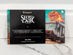 MTG Secret Lair PlayStation Twisted Metal SOL RING Rainbow Foil Edition - Sealed - Image 1