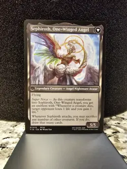 Final Fantasy MTG - Sephiroth, Fabled SOLDIER Mythic Non-Foil (Near Mint) - Image 3