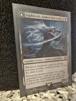 Final Fantasy MTG - Sephiroth, Fabled SOLDIER Mythic Non-Foil (Near Mint) - Image 4