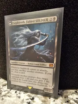 Final Fantasy MTG - Sephiroth, Fabled SOLDIER Mythic Non-Foil (Near Mint) - Image 5