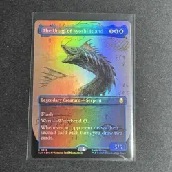 The Unagi of Kyoshi Island (Borderless)- Avatar: The Last Airbender- (Foil)(NM) - Image 1