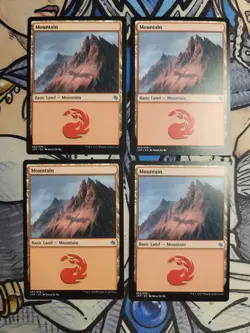 4x Mountain 065 Dragons - NM/M Jumpstart JMP MTG Magic - Image 1