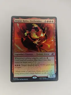 x1 Avatar Roku, Firebender - Foil M MTG Avatar: The Last Airbender: Eternal M/NM - Image 1