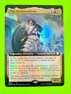 MTG The Brothers' War ( The Archimandrite ) FOIL Extended Art 046 - Image 1