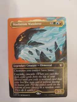 Maelstrom Wanderer (Borderless) Commander Masters Regular - Image 1