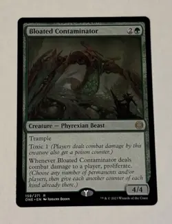 MTG Bloated Contaminator - Phyrexia: All Will Be One LP - Image 1