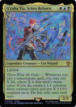 G'raha Tia, Scion Reborn Commander: Final Fantasy Foil - Image 1