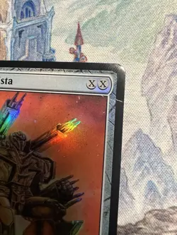 Magic the Gathering Walking Ballista Borderless Foil SLD **Damaged** - Image 3