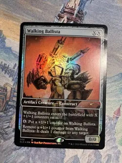 Magic the Gathering Walking Ballista Borderless Foil SLD **Damaged** - Image 4