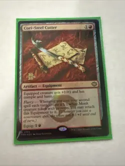 Cori-Steel Cutter Tarkir: Dragonstorm Foil Prerelease Promo - Image 1