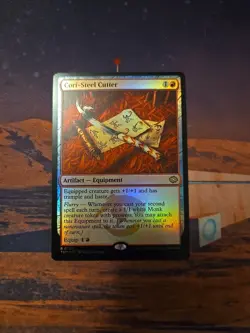 Cori-Steel Cutter (Foil) #103 Rare Tarkir: Dragonstorm Near Mint Condition - Image 1