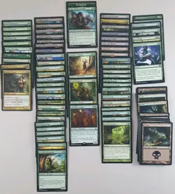 Magic 100 Commander Deck Numa Nadier Elf Partners Golgari Agro MTG Ready To Play - Image 1