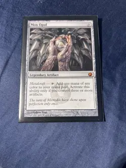 Mox Opal Magic: The Gathering Scars of Mirrodin Light Play Condition - Image 1