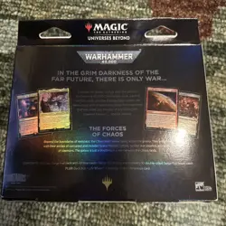 Magic the Gathering Warhammer 40,000 COLLECTORS Commander Deck Ruinous Powers - Image 2
