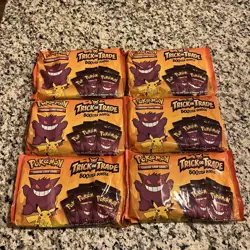 Pokemon Trick Or Trade 6x BOOster Bundle - 240 Count Mini Packs Halloween 2022 - Image 1