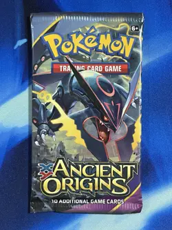 Pokemon XY 2015 Ancient Origins Booster Pack Rayquaza Art Factory Sealed Nm M - Image 1