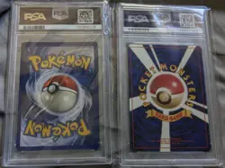 Graded Vintage Pokemon PSA Lot! English Base Set Chansey PSA 4 & Japanese PSA 7! - Image 2