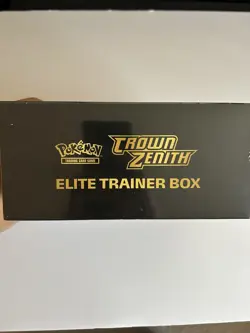 Pokemon TCG Crown Zenith ETB Sealed Box - Image 5