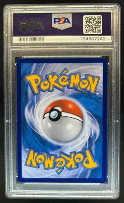 2021 Pokemon IDN SM Promo Mewtwo Holo KFC Chaki Kids Meal #184 PSA 7 NM - Image 2