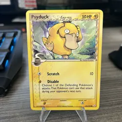 Pokemon Psyduck Delta Species 81/110 Holon Phantoms Regular LP - Image 1