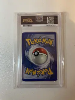 PSA 7 NM Kyogre EX Pokemon 2003 Black Star Promo #001 - Image 2