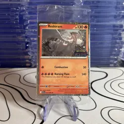 Pokemon Phantasmal Flames Reshiram 17/094 Barnes & Noble Sealed Promo Stamped - Image 1