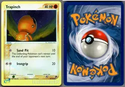 2003 Pokemon, EX Sandstorm, #82/100 Trapinch, Reverse Holo Common (b) - Image 1
