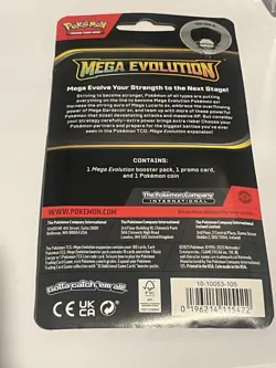 Pokemon TCG: Mega Evolution Booster Pack Blister -Drifblim Promo SEALED - Image 3