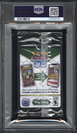 Pokemon JTG Enhanced Booster Box Topper N's Reshiram 167/159 Graded Pack PSA 10 - Image 2