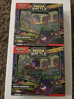 2025 Pokemon Mega Gengar Ex Mega Battle Deck SEALED LOT OF 2 With Haunter Promo - Image 1