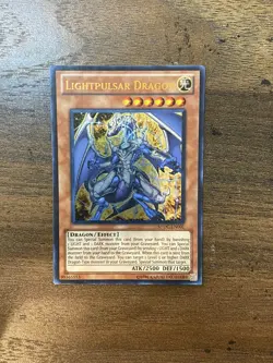 YuGiOh Lightpulsar Dragon - SDDC-EN001 - Ultra Rare - Unlimited Near Mint - Image 1