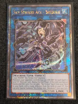 Sky Striker Ace - Shizuku Quarter Century Secret Rare RA03-EN043 1st Ed Yu-Gi-Oh - Image 1