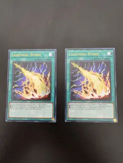 Yu-Gi-Oh! Lightning Storm 1st Edition Ultra Rare RA01-EN061 Mint/Nm Condition - Image 1