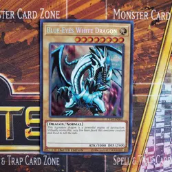 1x Blue-Eyes White Dragon - Secret Rare - CT14-EN002 - Limited Edition - LP - Image 1