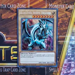 1x Blue-Eyes White Dragon - Secret Rare - CT14-EN002 - Limited Edition - LP - Image 1