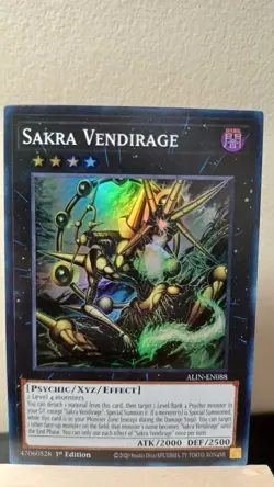 Sakra Vendirage 1st Edition [NM] - Yu-Gi-Oh! ALIN [Super Rare] - Image 1