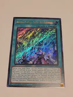 Yugioh! LP Artmage Academic Arcane Arts Acropolis - DUAD-EN054 - Secret Rare - 1 - Image 1