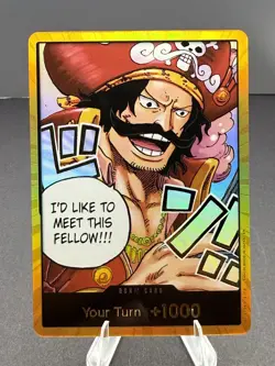 One Piece Gol.D.Roger GOLD DON!! Card (OP-13) English - Image 1