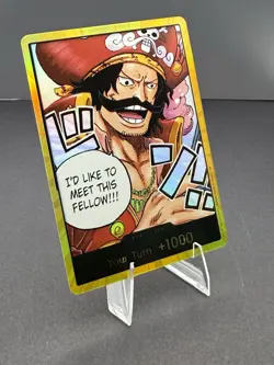One Piece Gol.D.Roger GOLD DON!! Card (OP-13) English - Image 2