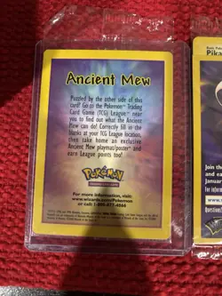 Pokemon First Movie Set of 5 Promo Cards Dragonite Mewtwo Pikachu Elect SEALED - Image 2
