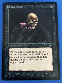 Khabal Ghoul x1 Arabian Nights LP Magic the Gathering Card MTG - Image 1