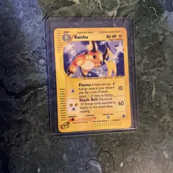 Pokemon TCG Raichu Expedition Base Set Holo Card 25/165 - Image 1