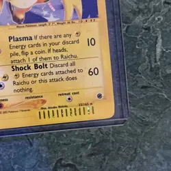 Pokemon TCG Raichu Expedition Base Set Holo Card 25/165 - Image 4