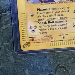 Pokemon TCG Raichu Expedition Base Set Holo Card 25/165 - Image 5